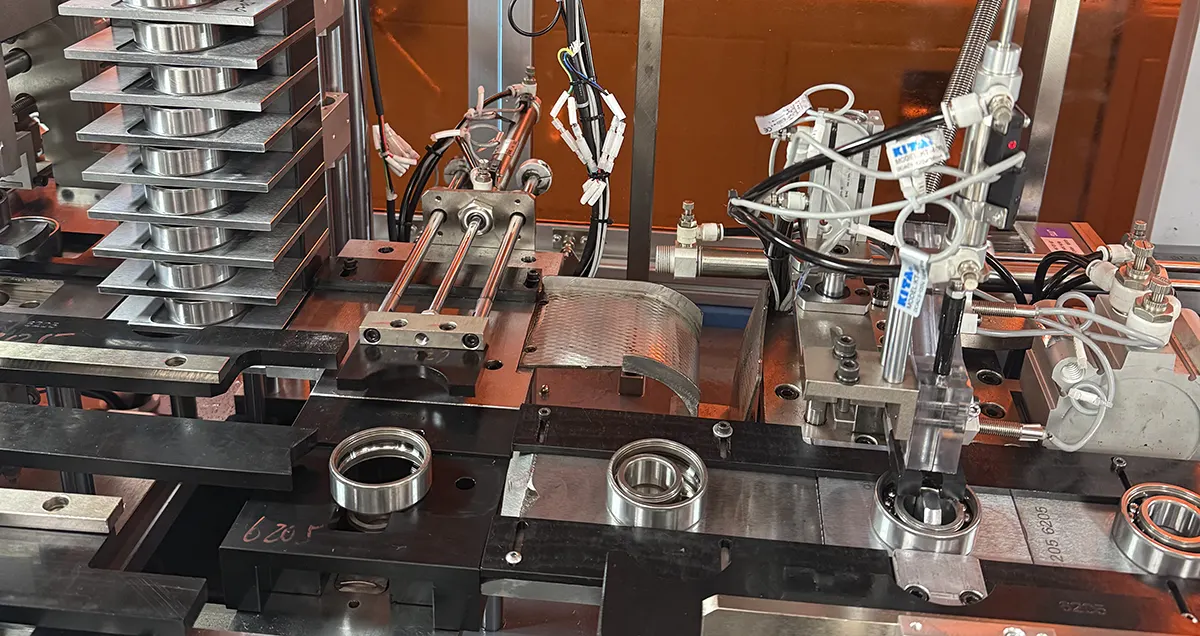 KRV Metal üretim hattı